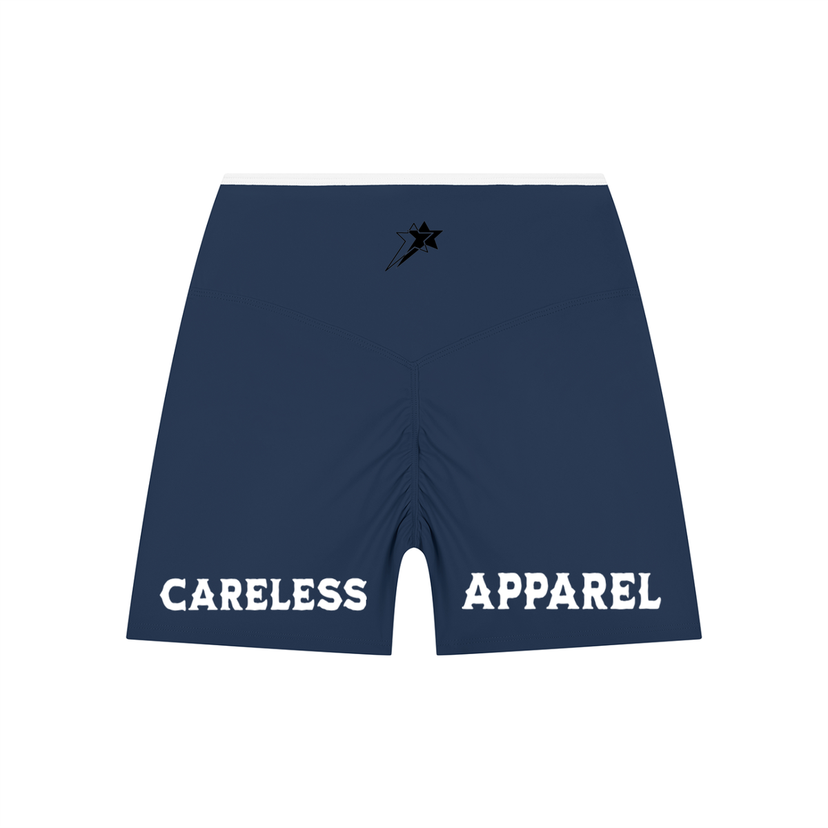 Women’s High Rise Color Block Yoga Shorts